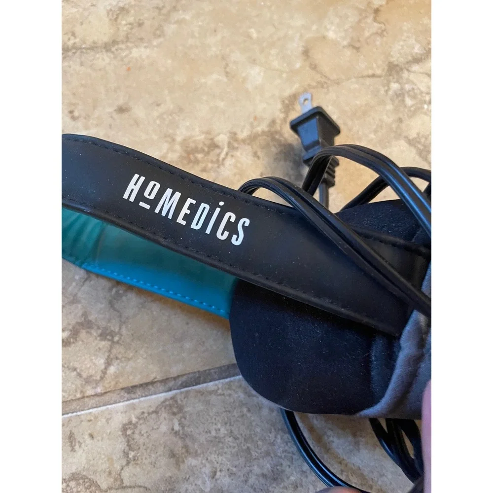 HOMEDICS Heated Neck and Shoulder‎ Massager Black Turquoise